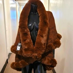 Doubled  Layered Shaw Jacket